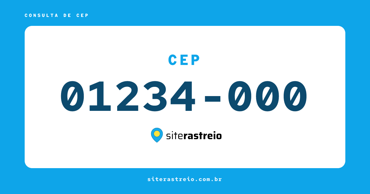 01234000 | CEP 01234-000 é de onde? Endereço e todas informações