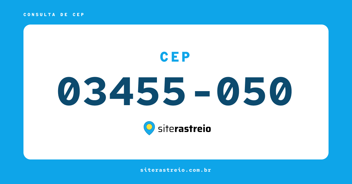 03455050 | CEP 03455-050 é de onde? Endereço e todas informações