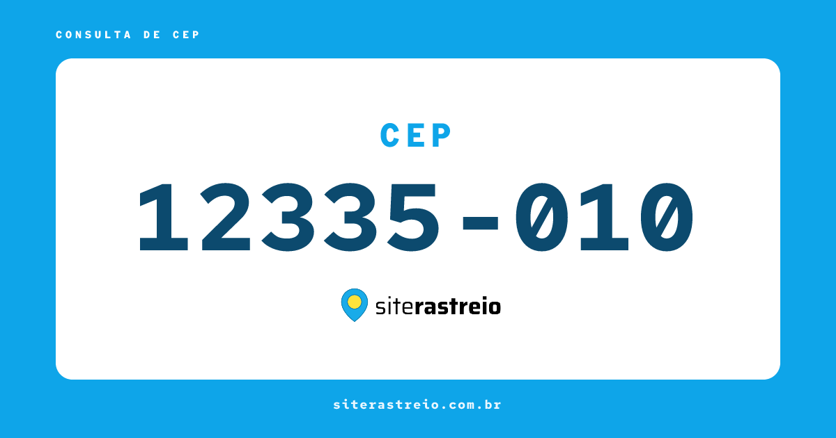 12335010 | CEP 12335-010 é de onde? Endereço e todas informações