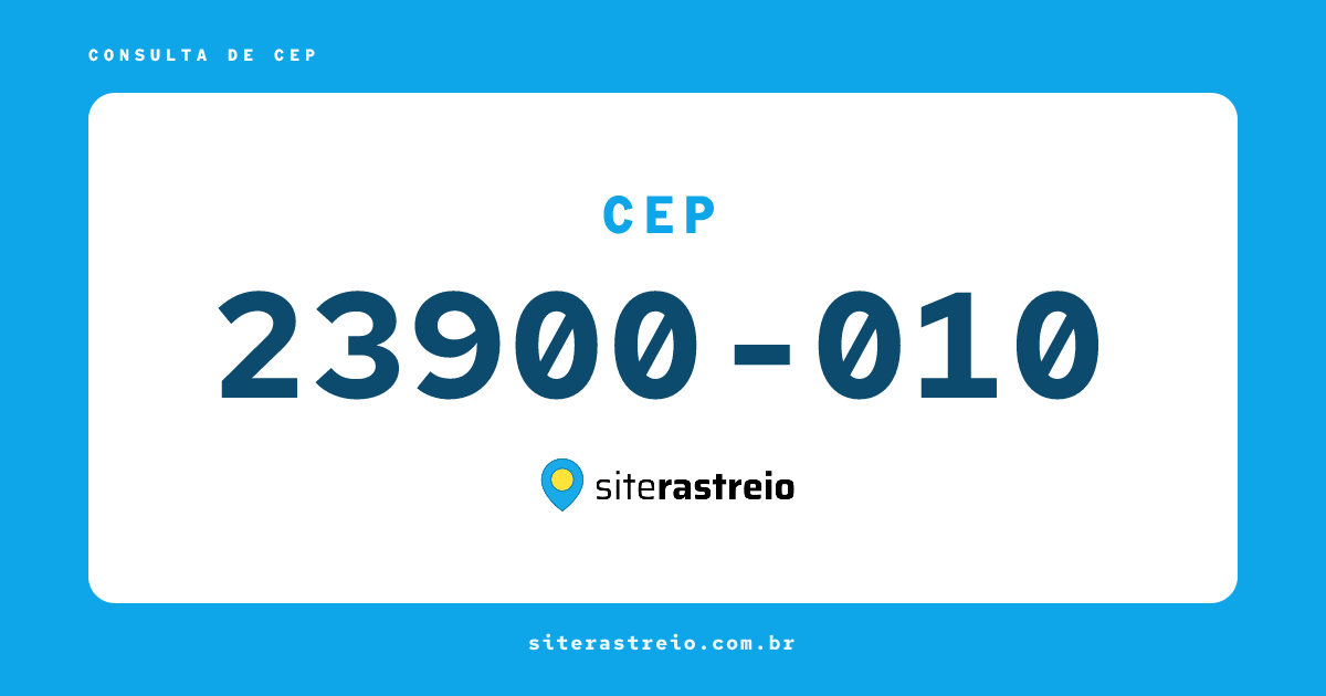23900010 | CEP 23900-010 é de onde? Endereço e todas informações
