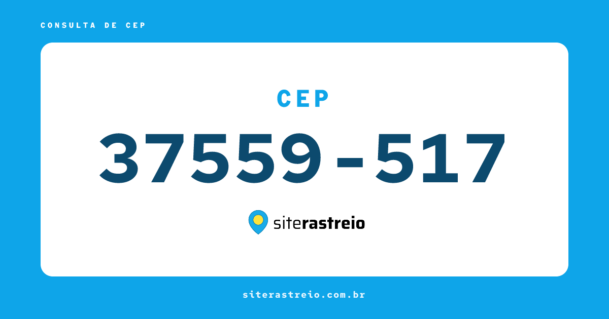 37559517 | CEP 37559-517 é de onde? Endereço e todas informações