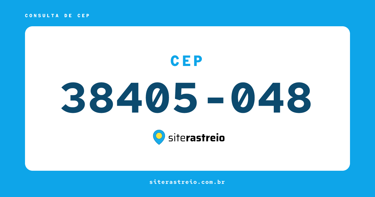 38405048 | CEP 38405-048 é de onde? Endereço e todas informações